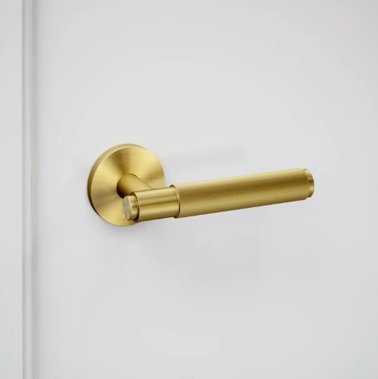 Luxe Knurled Brushed Gold